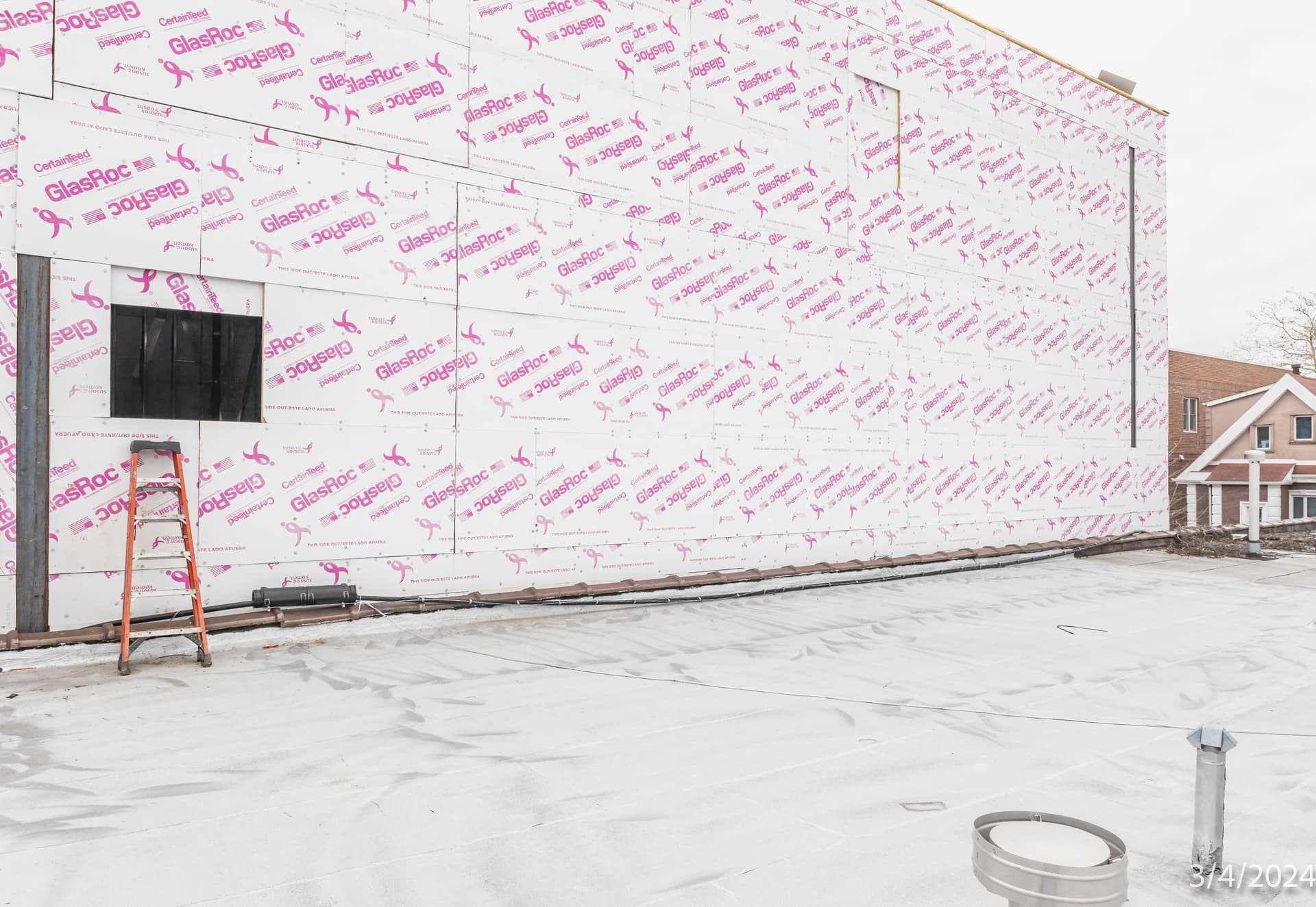 Consistent reporting standards across survey photographs in an OpenDoors360 pre construction survey sample report, New York City.
